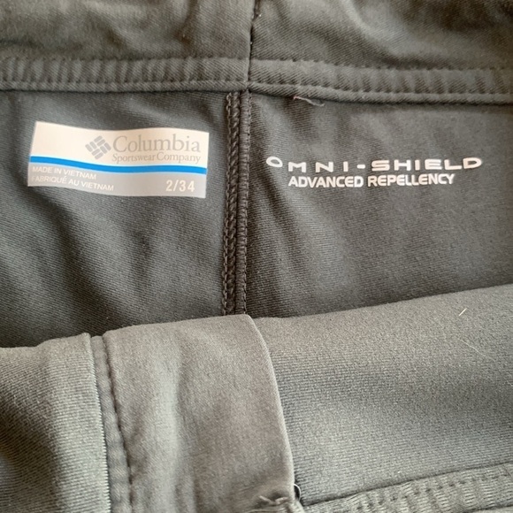 Columbia Skort Gray Stretch Omni-Shield Size 2 - Picture 5 of 6